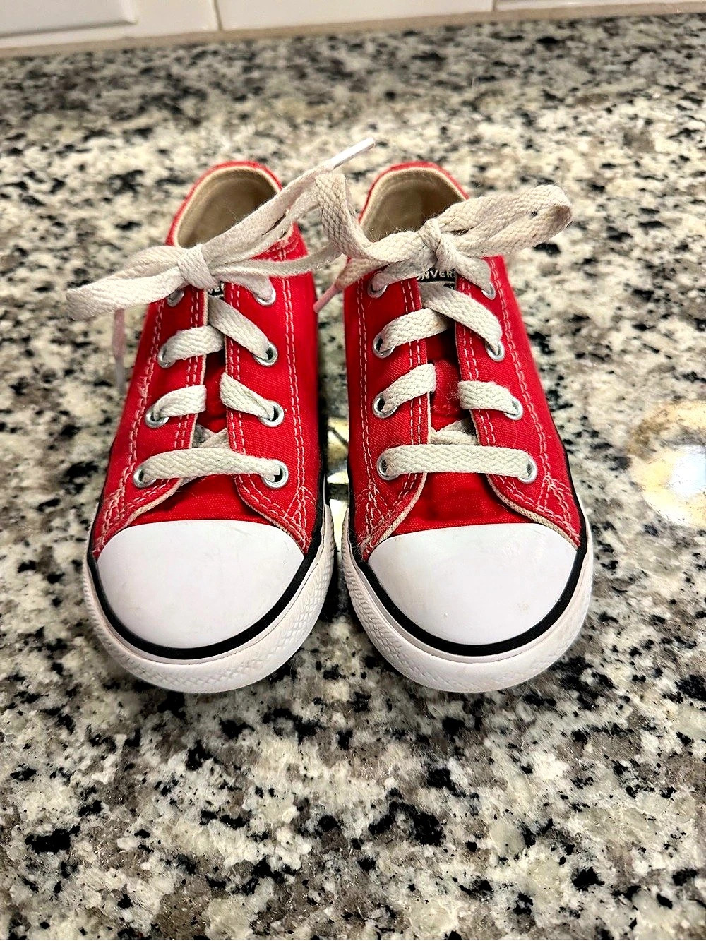 Converse Chuck Taylor All Star Ox Infants/Toddlers Ox Red & White